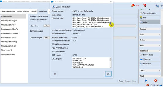 VW ODIS-S V24.1 + ODIS-E V18 Diagnostic Software